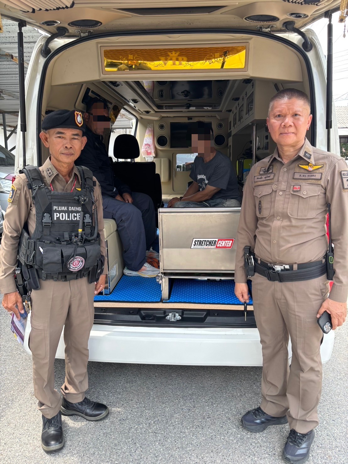 สภ.ปลวกแดง ห่วงใยประชาชน นำผู้ป่วยจิตเวชเข้ารับการบำบัดอย่างปลอดภัย