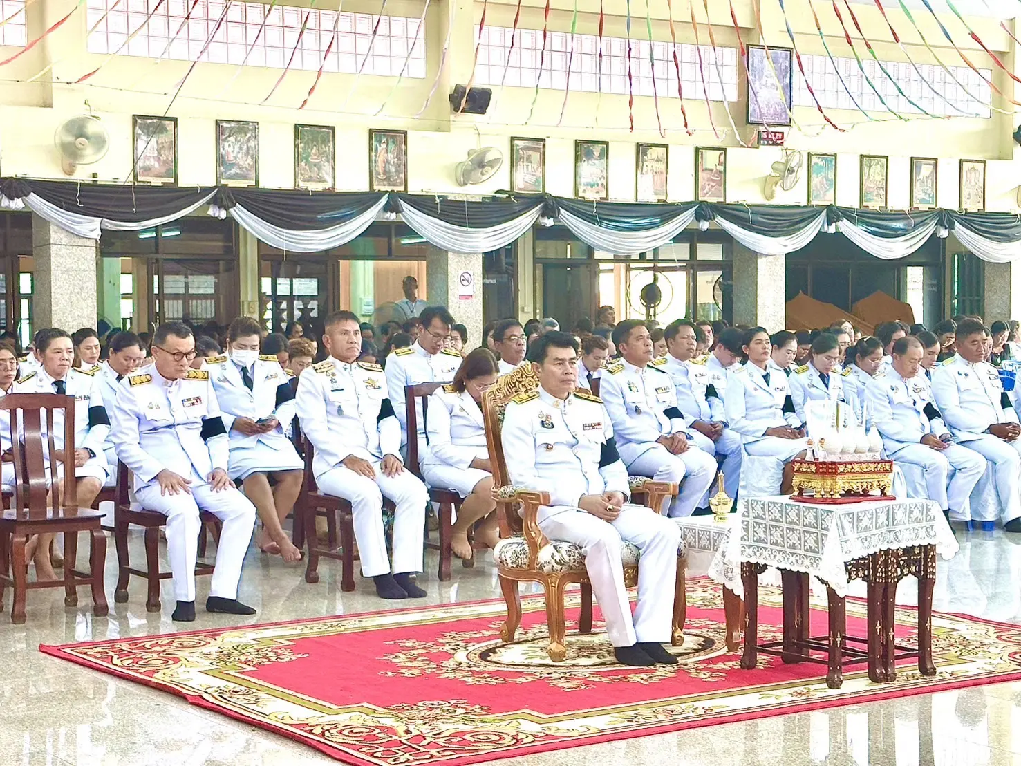ร่วมพิธีบำเพ็ญกุศล ในวาระครบ 7 วัน (สตมวาร)